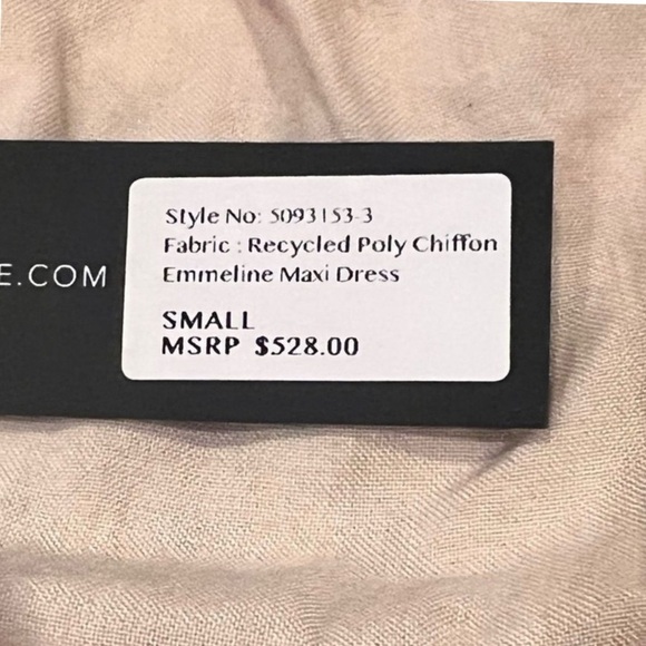 SECRET Mission Emmeline Romantic Floral Boho Chic Maxi Dress NEW Size Small NEW - Picture 12 of 13